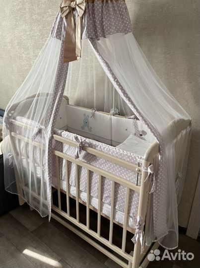 Бортики в кроватку