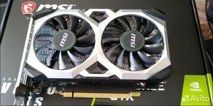 Видеокарта MSI GeForce GTX 1650 super ventus XS 4