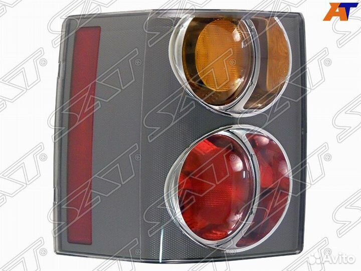 Фонарь задний land rover range rover 02-12 LH крас