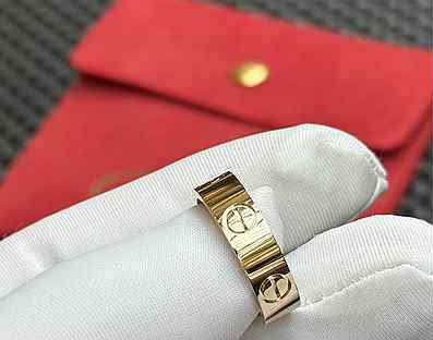 Золотое кольцо Cartier Love