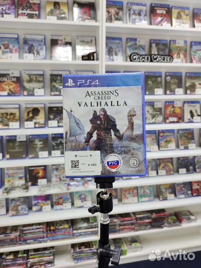 Assassins creed valhalla Диск PS4/PS5