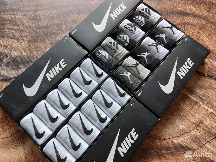 Носки Nike Adidas Fila Lacoste