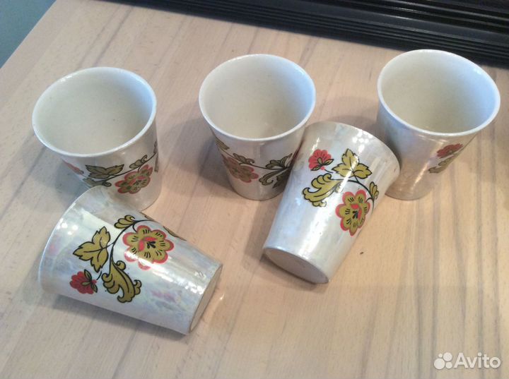 Стопки стаканы СССР новые фарфор