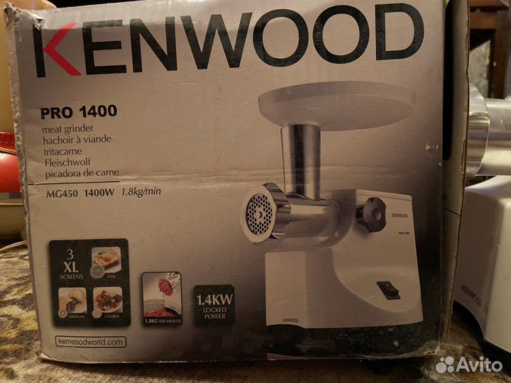 Мясорубка Kenwood pro 1400
