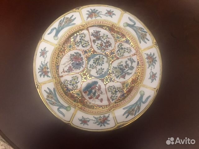 Тарелка декоративная китайская