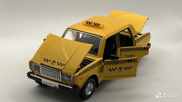 Коллекционная модель ваз 2106 18 см металл 1:24 ма