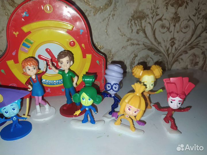 Фиксики фигурки и фиксики для ванны