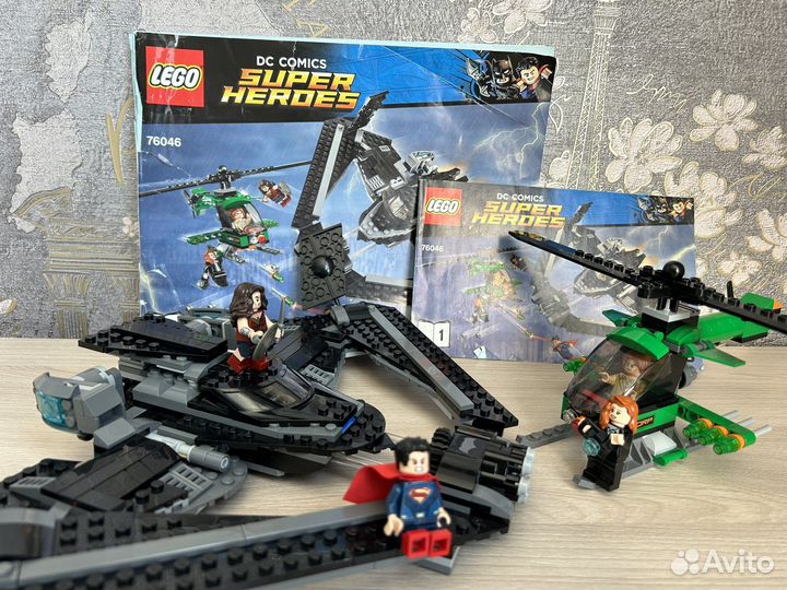 Lego dc super heroes 76046 Бэтмен против Супермена