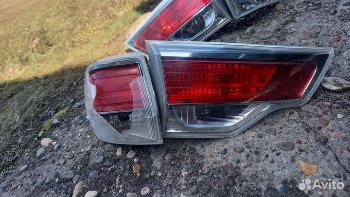 Задние фонари toyota highlander
