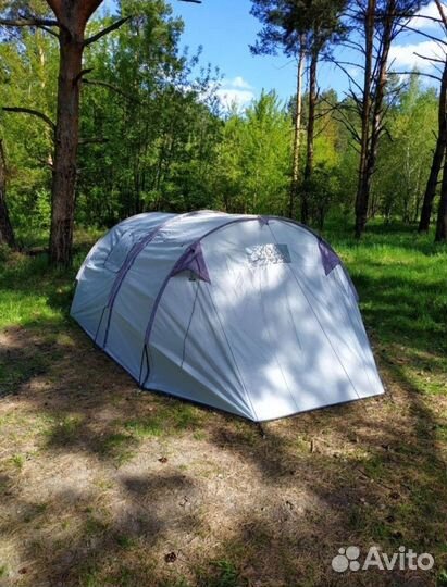 Палатка кемпинговая 4 местная большая