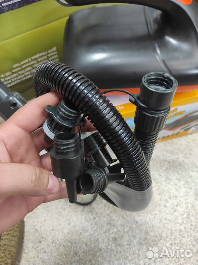 Насос электрический для надувных изделий двухступе