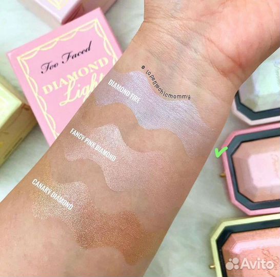 Too faced хайлайтер Diamond light fire