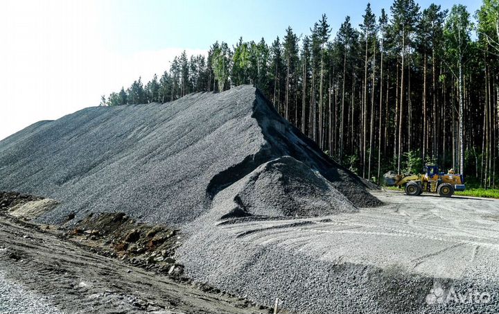 Щебень гранитный