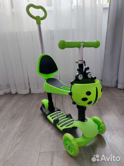 Самокат беговел 3 в 1