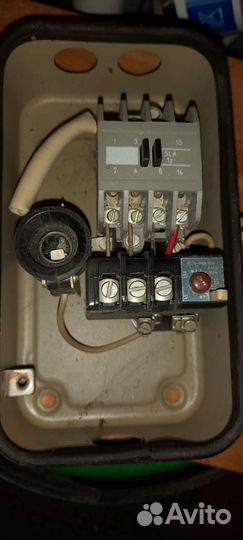 Конечники, кнопки пускателя, реле, магн. пускатель