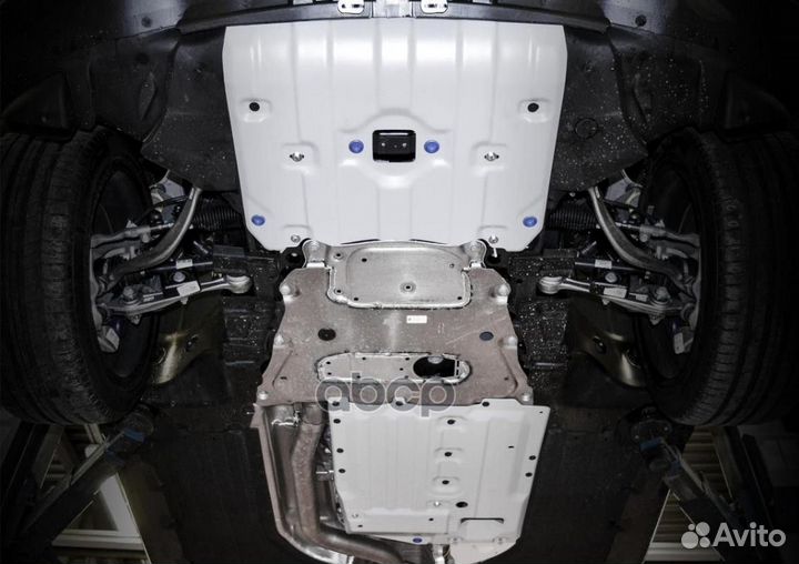 Защита алюминиевая Комплект защит радиатор +