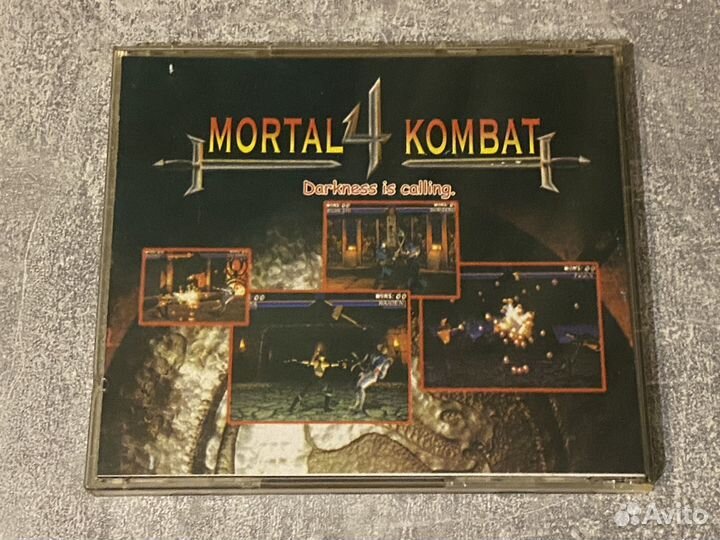 Mortal Kombat 4 PS1 Английская версия
