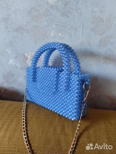 Сумка из бусин ручной работы