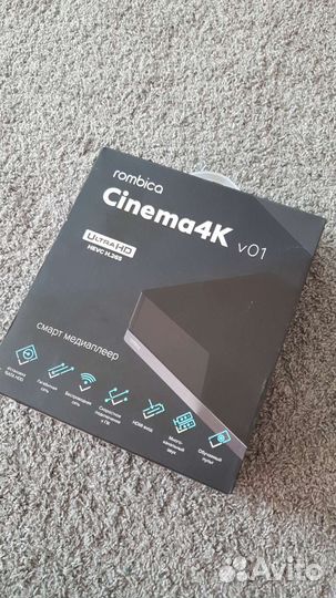 Медиаплеер rombica cinema 4k v01