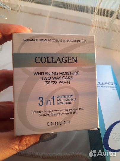 Пудра коллаген Тональный крем collagen оригинал