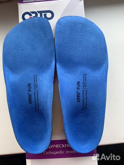 Стельки ортопедические Orto Fun Tech для детей