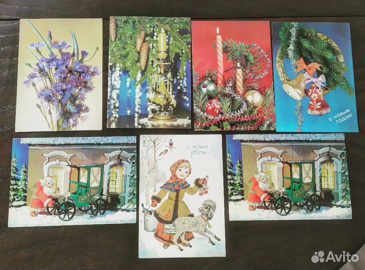 Винтажные открытки СССР