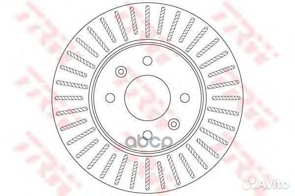 Диск тормозной hyun/KIA solaris/RIO 10