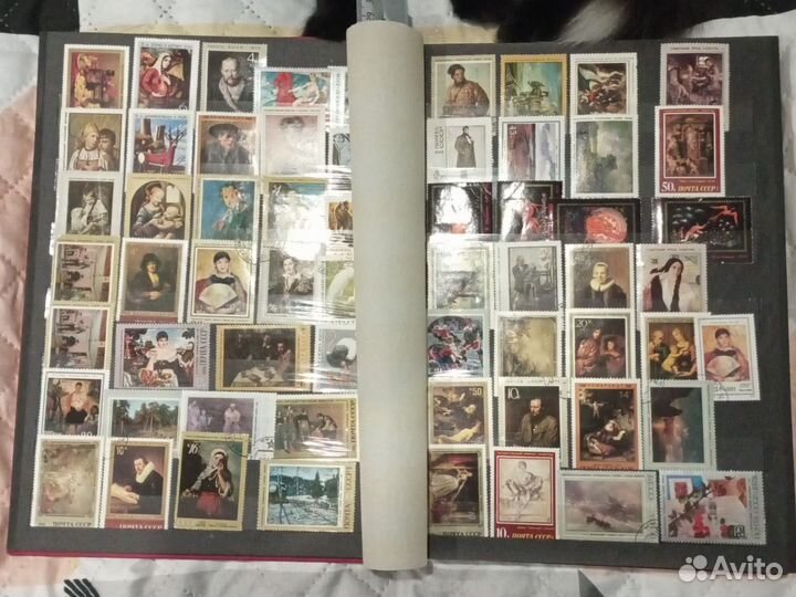 Альбом с почтовыми марками