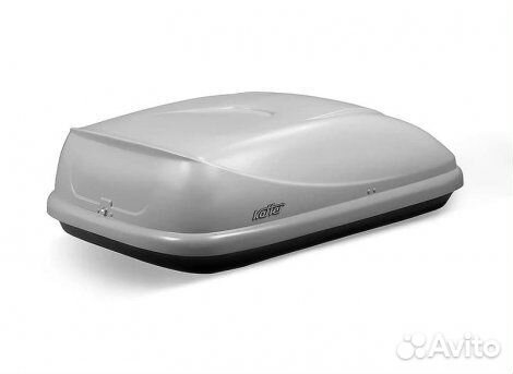 Бокс на крышу Koffer Bonus 425 серый матовый