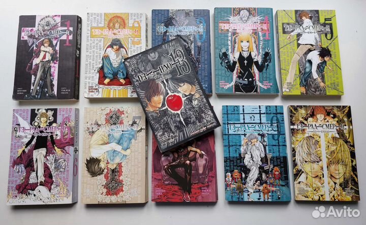 Манга Тетрадь смерти (1 - 10)