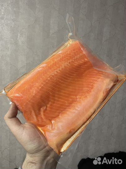 Филе семги слабосаленое