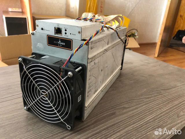 Antminer L3+ 504 mh/s в наличии б/у и реф