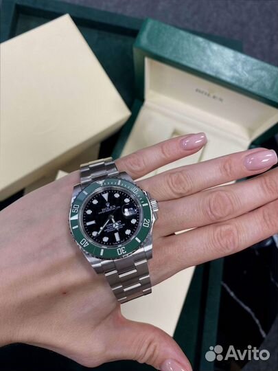 Часы ролекс Submariner с примеркой