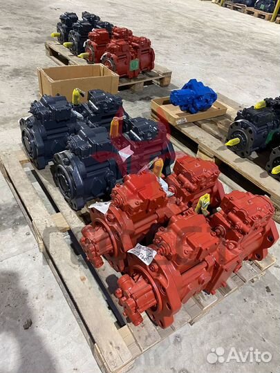 Гидравлический насос Hyundai R140LC-7 K3V63DT