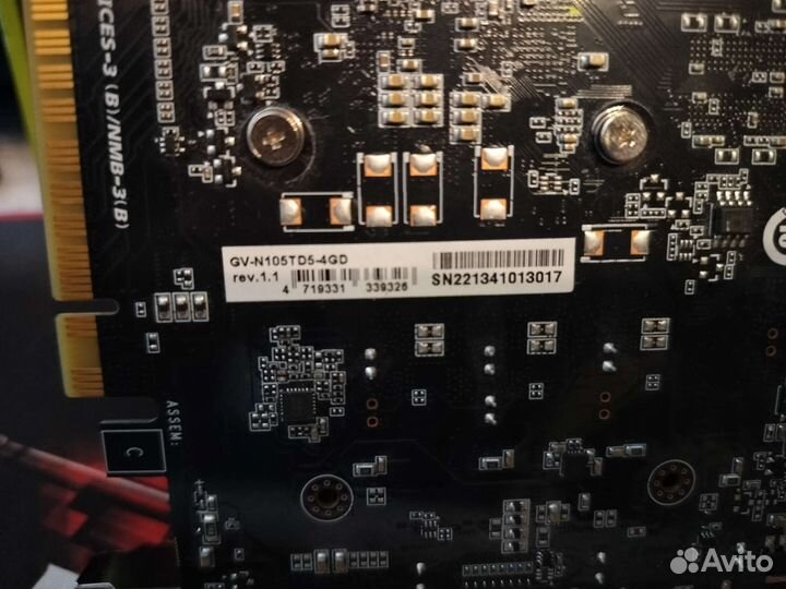 Видеокарта gtx 1050 ti 4gb