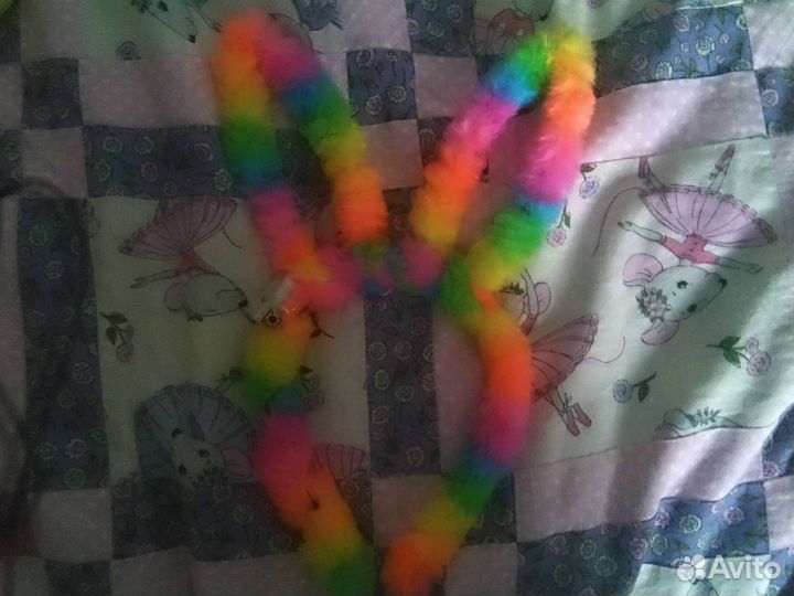 Ободок для волос ушками светящийся