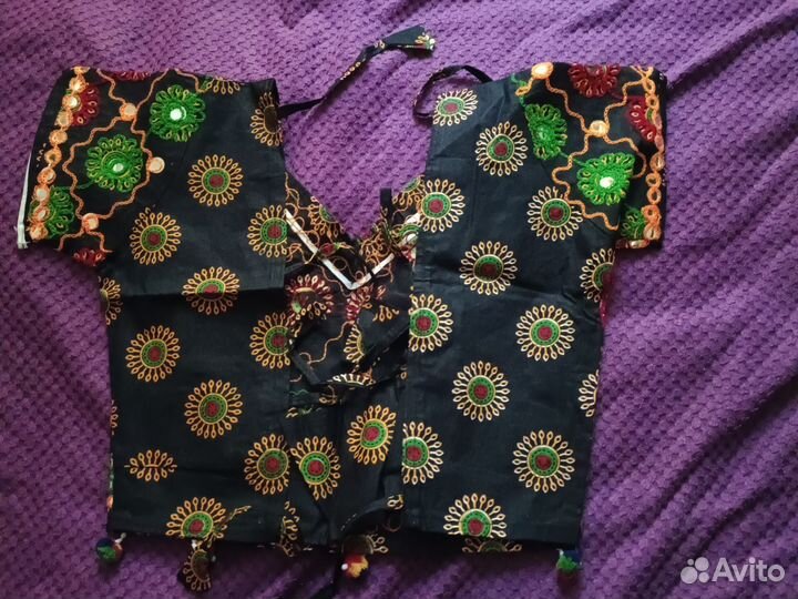 Индийский костюм ленга чоли.Раджастан