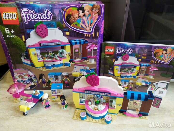 Lego Friends кафе мороженое
