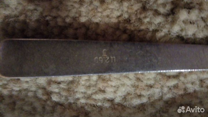 Подарочный набор ложек мельхиор СССР