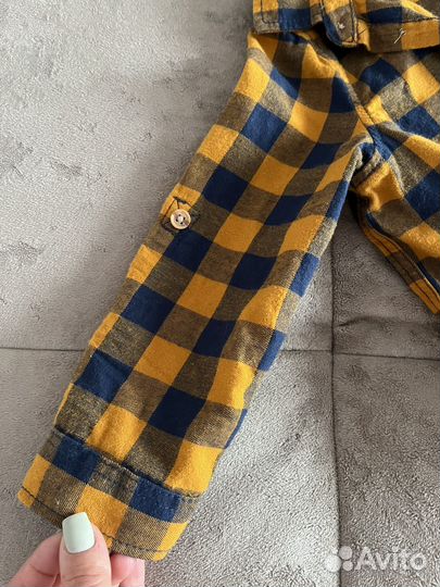 Рубашка на мальчика 80см