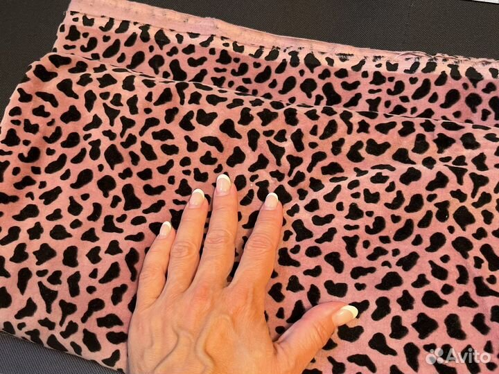 Ткань бархат СССР хлопок