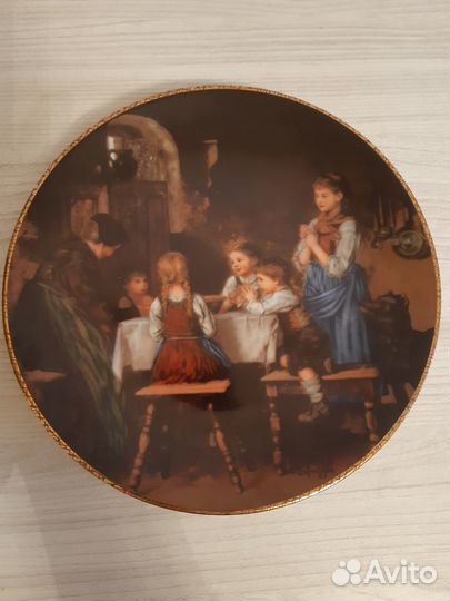 Тарелка настенная Цветы Германия