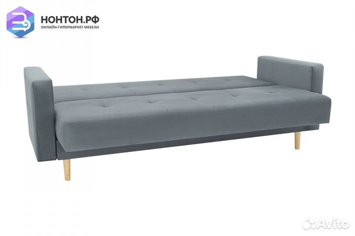 Диван книжка Фиеста Лайт серый