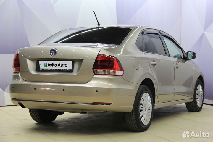 Volkswagen Polo 1.6 AT, 2016, 155 200 км