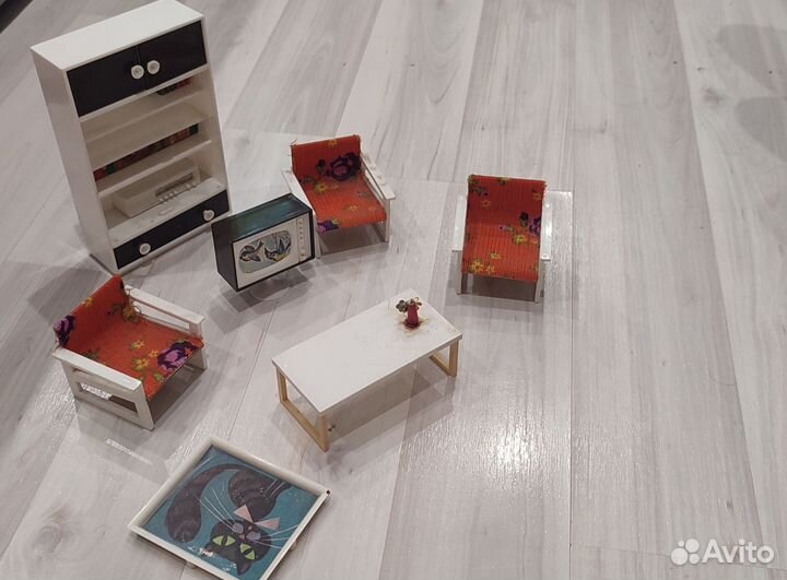 Игрушечная мебель СССР