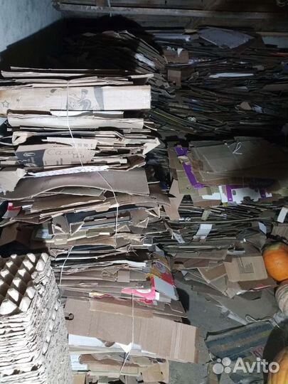 Коробки картонные бу