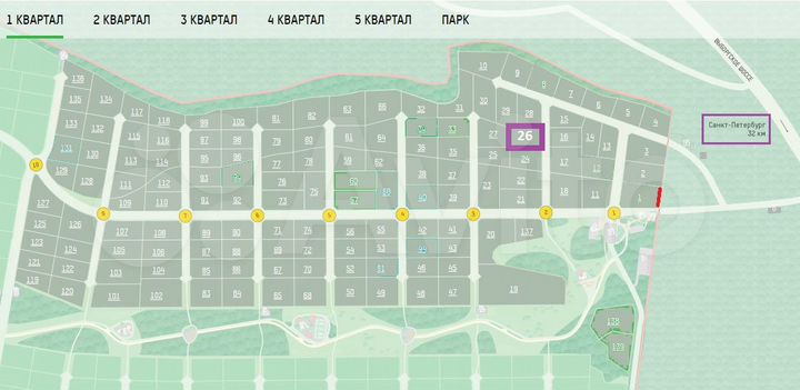 Участок 15 сот. (ИЖС)