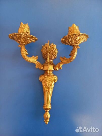 Канделябр, бра, подсвечник бронза