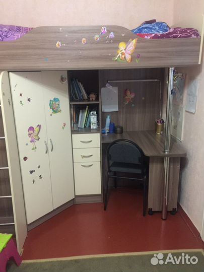 Кровать-чердак