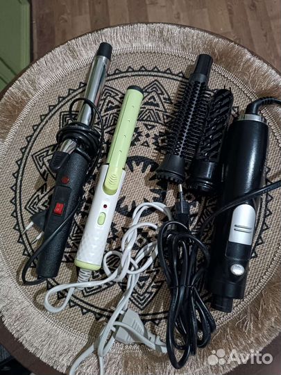 Фен, плойка, бигуди